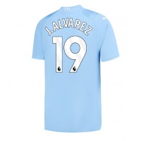Manchester City Julian Alvarez #19 Replica Home Shirt 2023-24 Short Sleeve